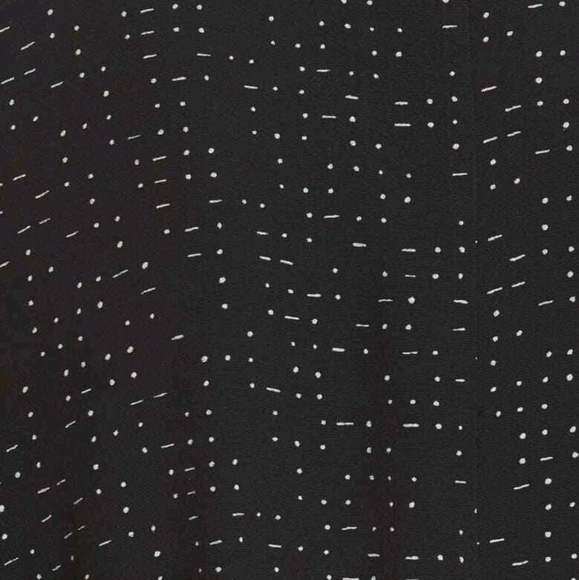 Eileen Fisher Black Morse Code Kimono Duster Women's PS "The Future Is Female" - Picture 5 of 10